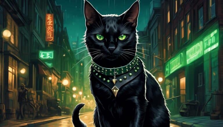 stylish collars for badass cats