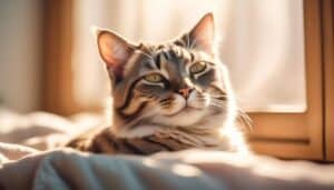 swaddling cats for comfort