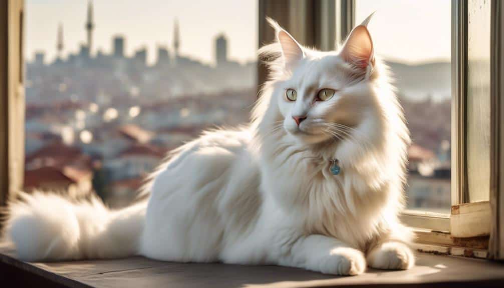 turkish angora enchanting feline