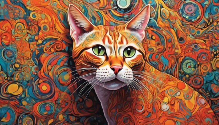 unusual cat obsession wall licking