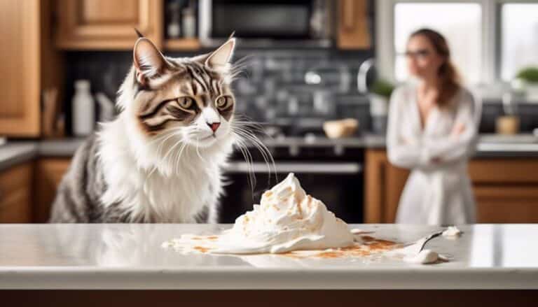 whipped cream feline forbidden treat