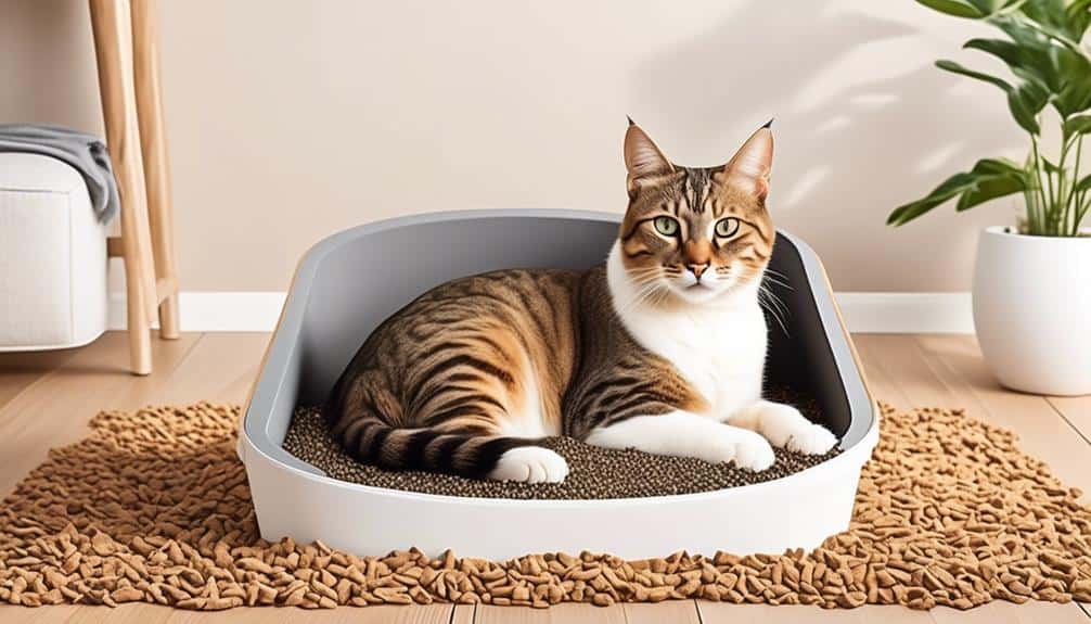 wood pellet cat litter advantages