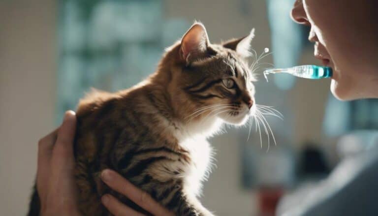 administering medicine to cats