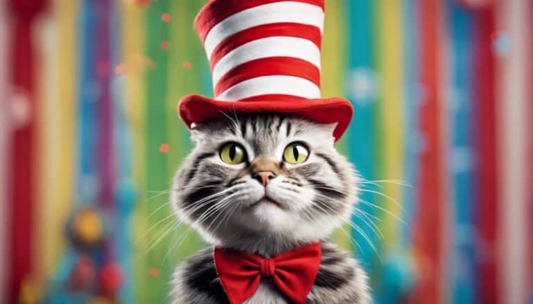 cat wears hat always