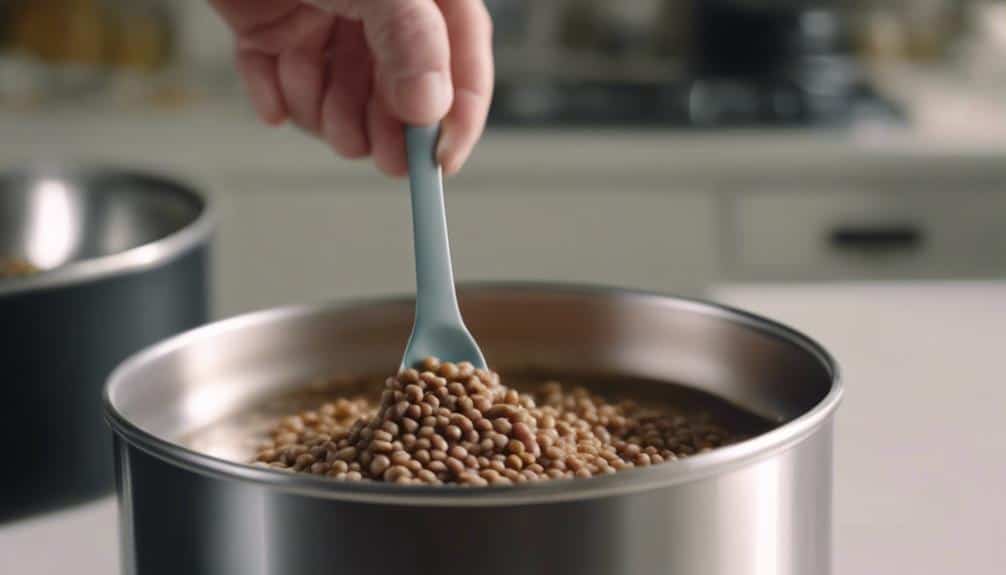 feeding cats wet food