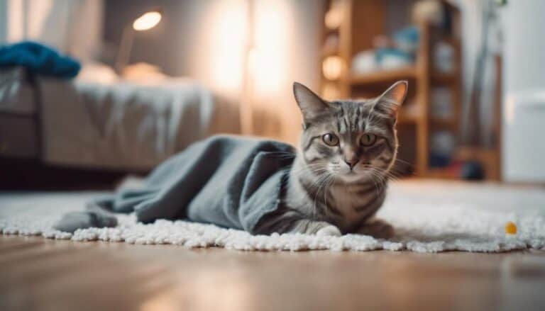 helping cats feel comfortable