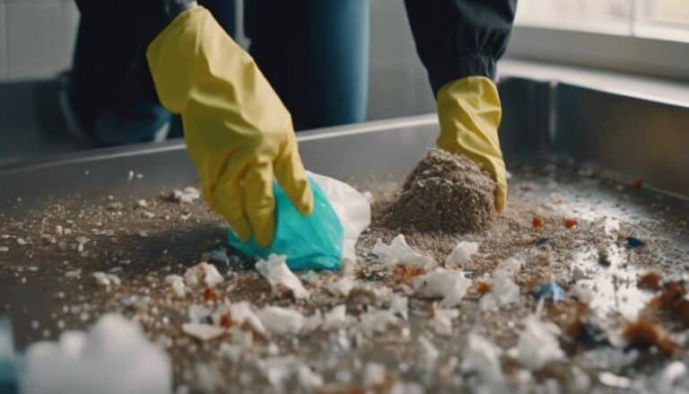 properly clean cat s box