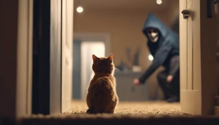 scaring cats for fun