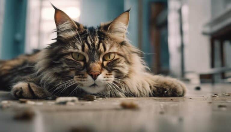 signs of a dying cat