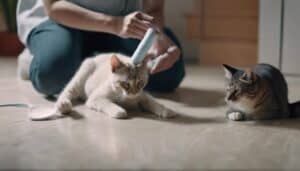 treating cat leg injury