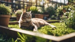 cat safe garden precautions