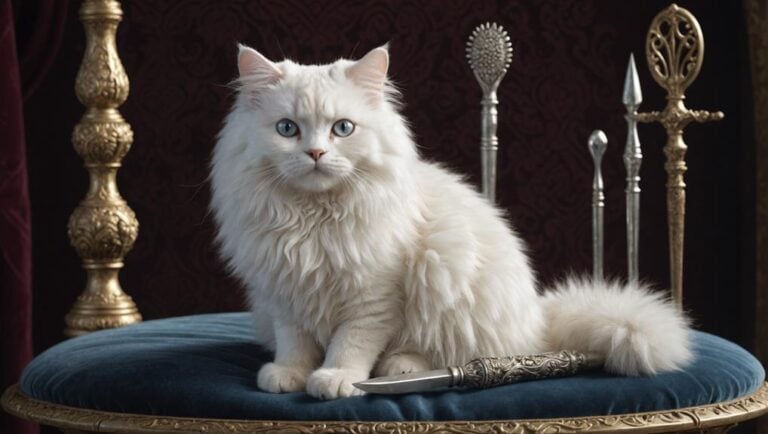 elegant feline grooming techniques