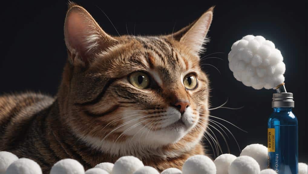 feline ear hygiene routine