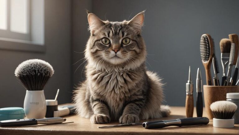 safe cat grooming practices