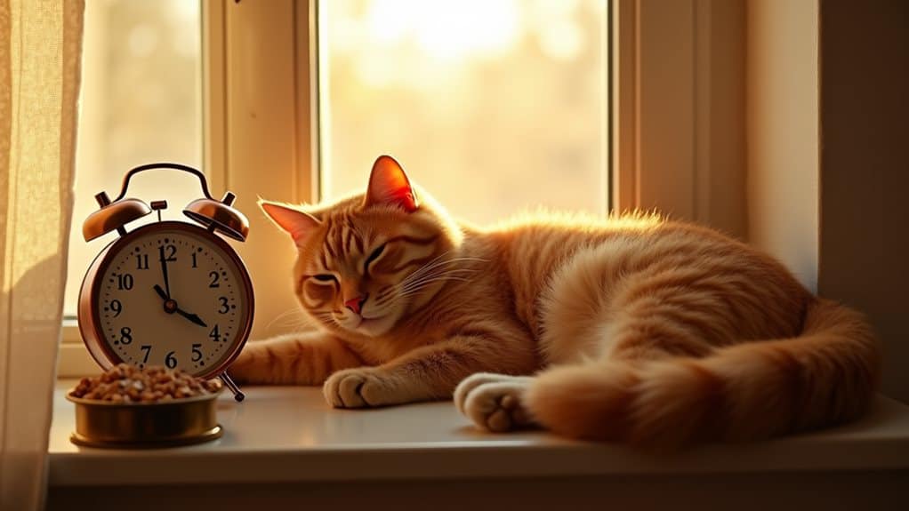 adjusting cat s schedule gradually