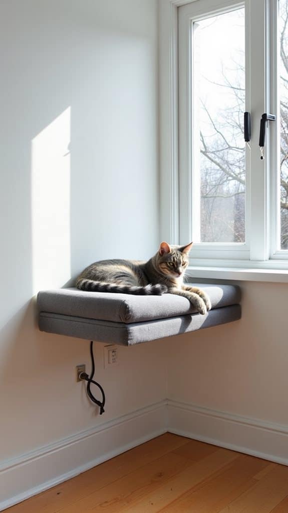 cat friendly heating options available