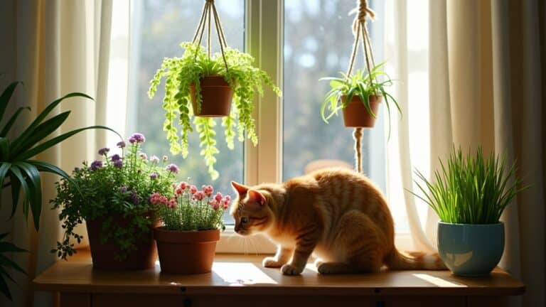 cat friendly winter plants