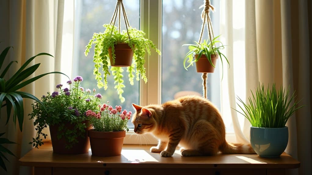 cat friendly winter plants