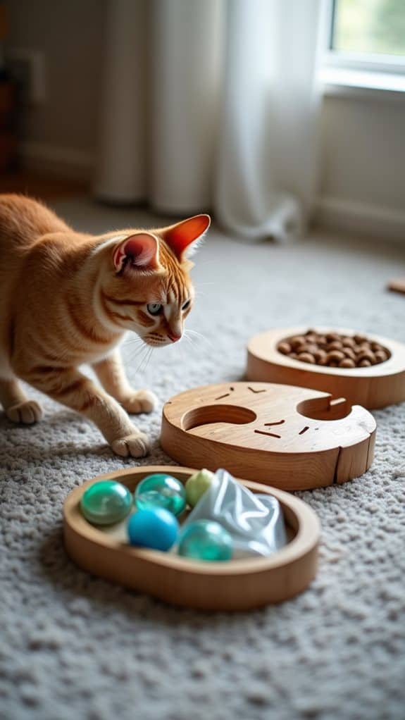 cat personality puzzle feeders