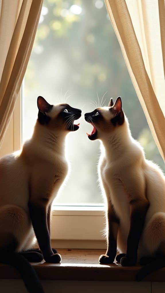 cat sounds vary regionally