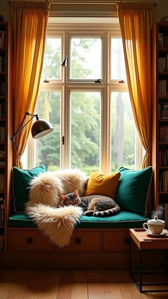 cozy comfortable quiet space