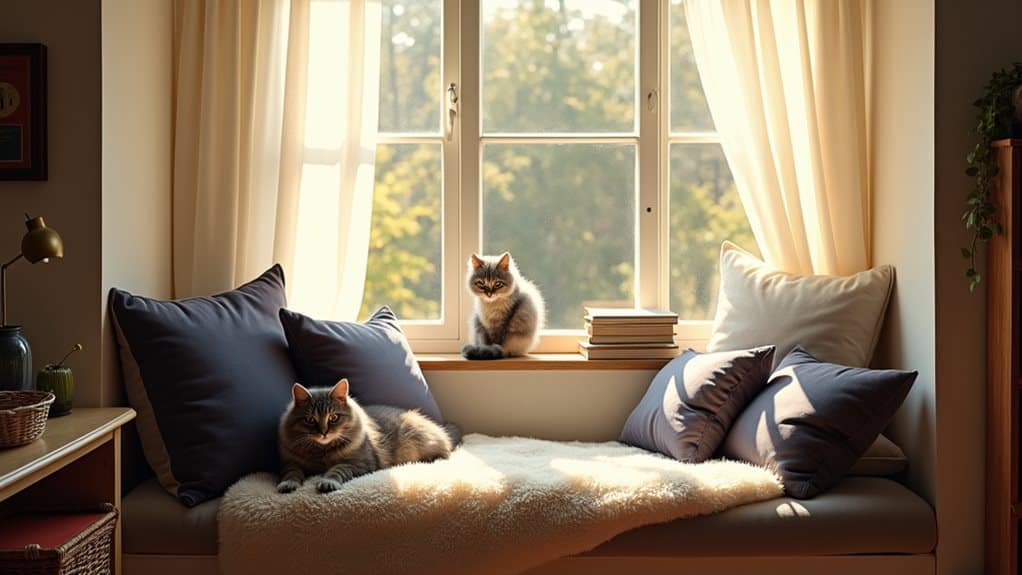 cozy corner for cats