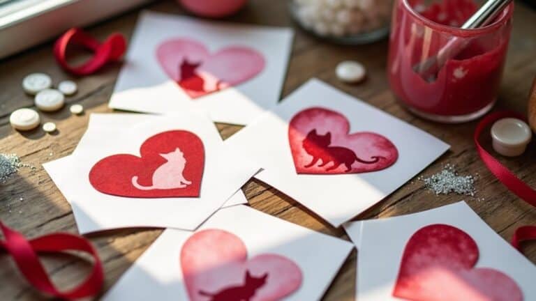 diy cat valentine s cards