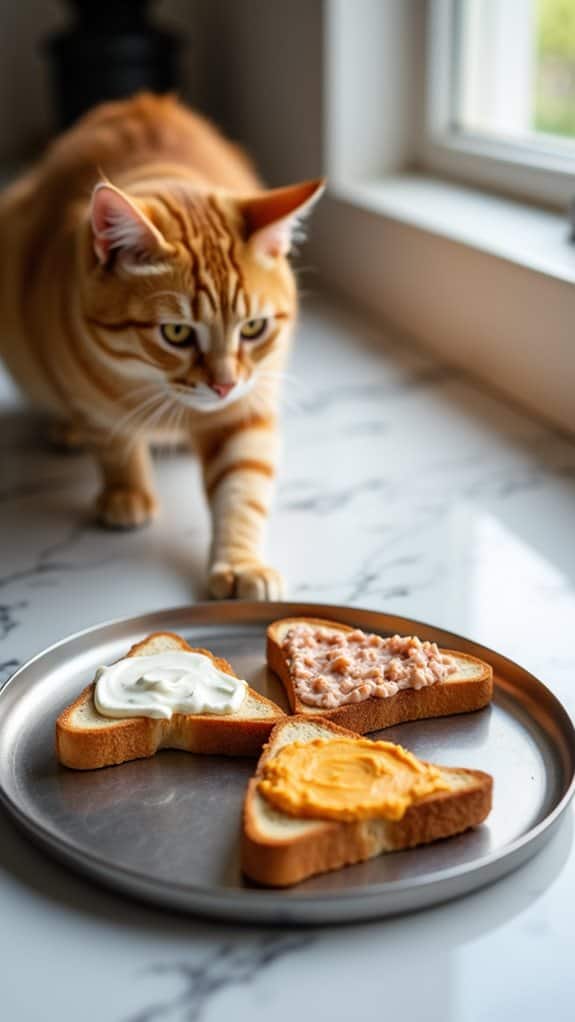 feline friendly toast choices