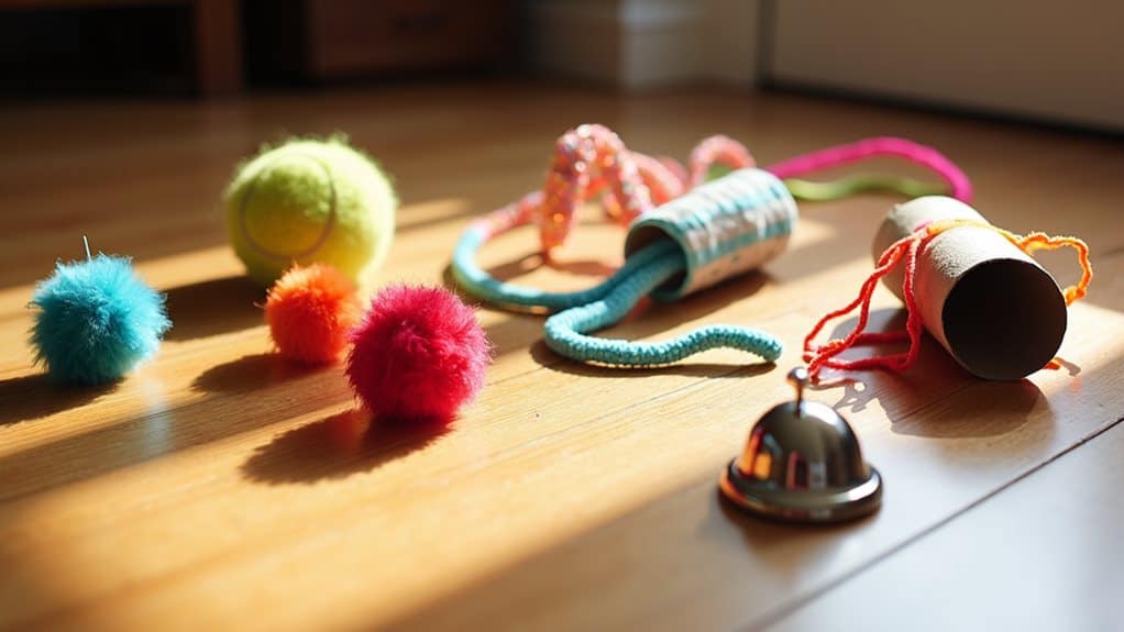 homemade indoor cat entertainment