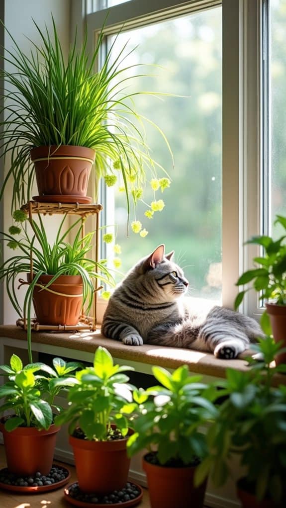 indoor garden for cats