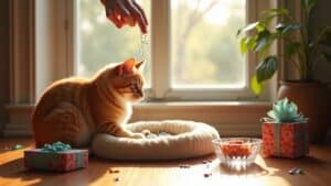 kindness celebration with feline