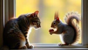 squirrel fun for cats