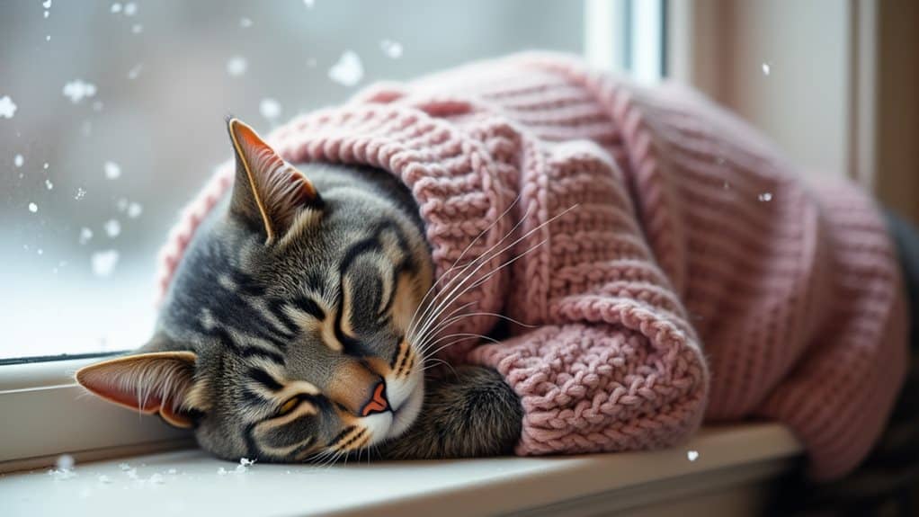 warm sweaters for cats