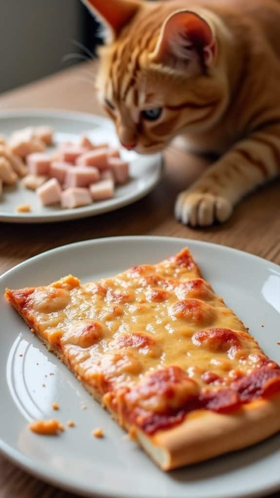 cat pizza toppings warning