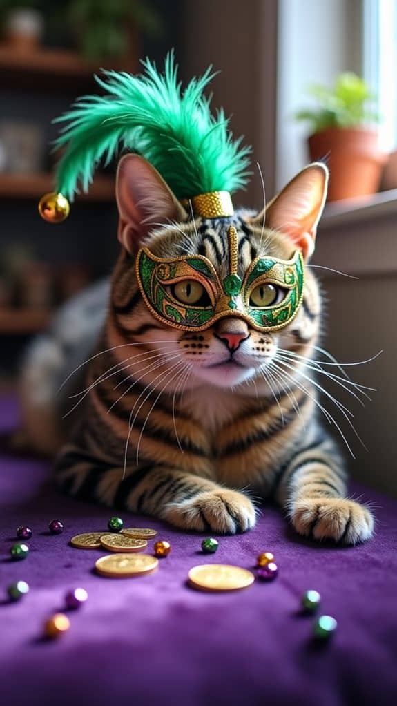 include your cat festively