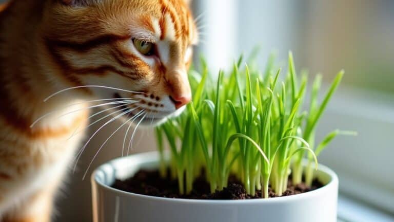 indoor cat grass growth