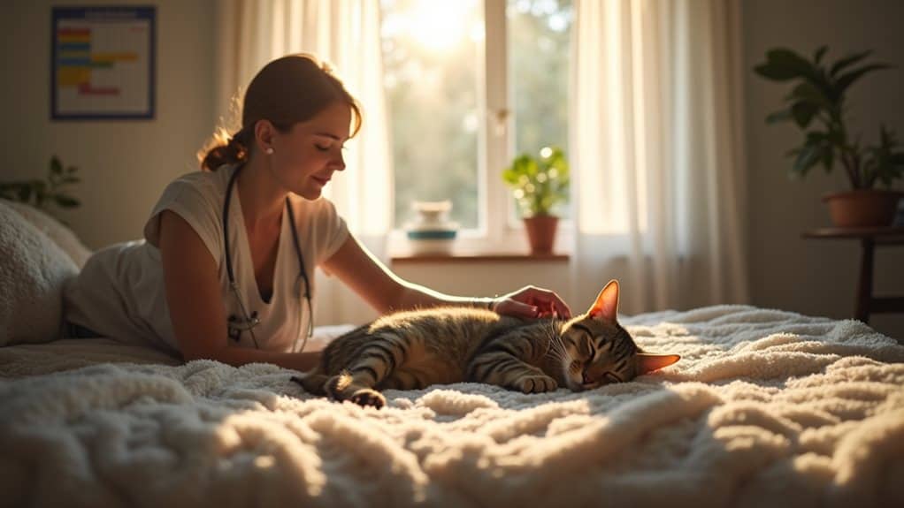at home care versus veterinary services