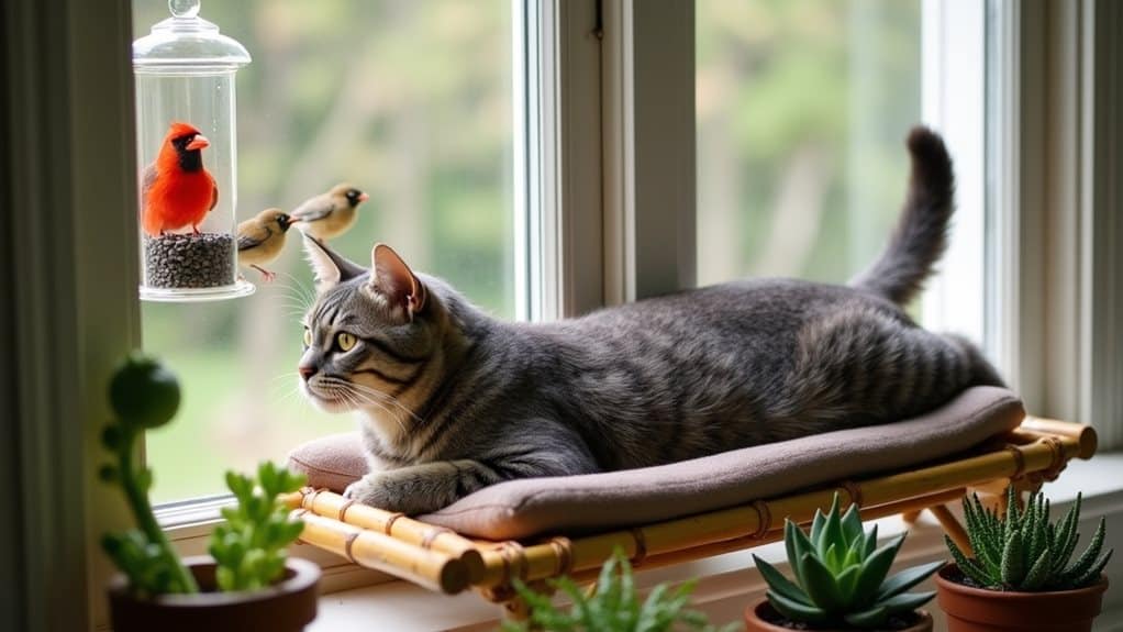 attract birds with feeders