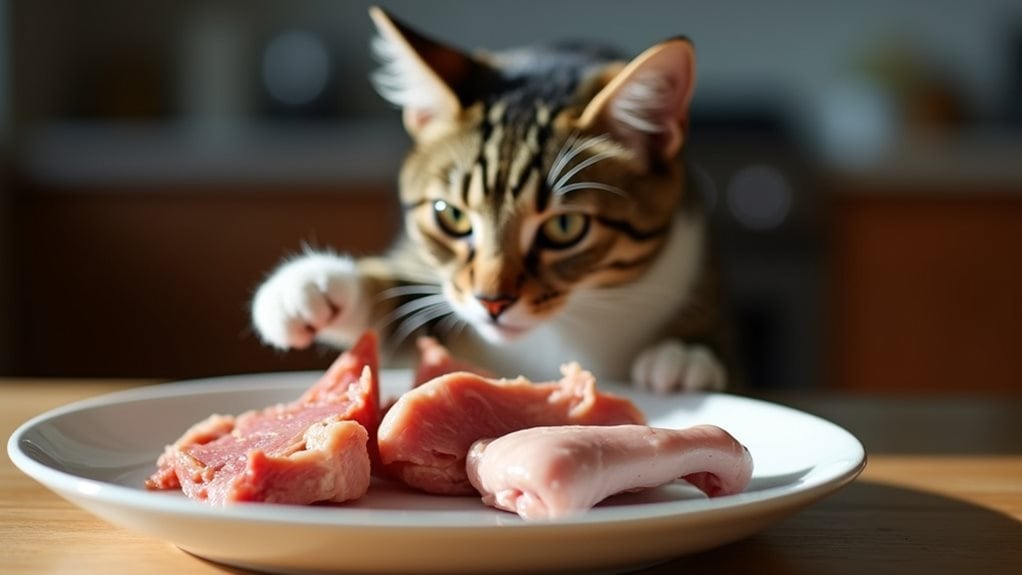 avoid feeding cats scraps