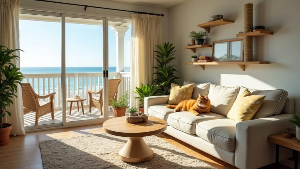 cat friendly vacation rentals