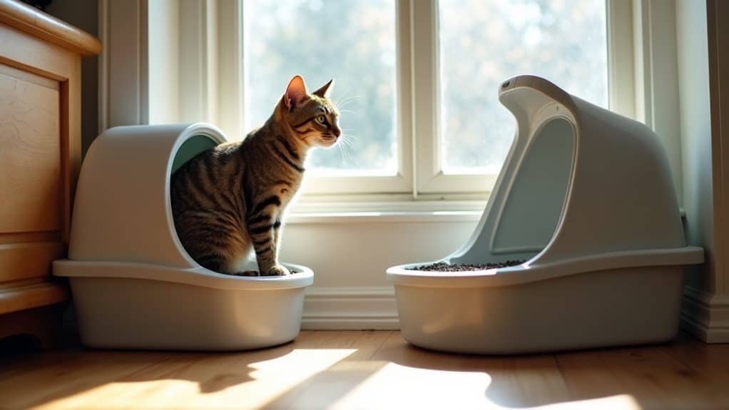 cat litter box design