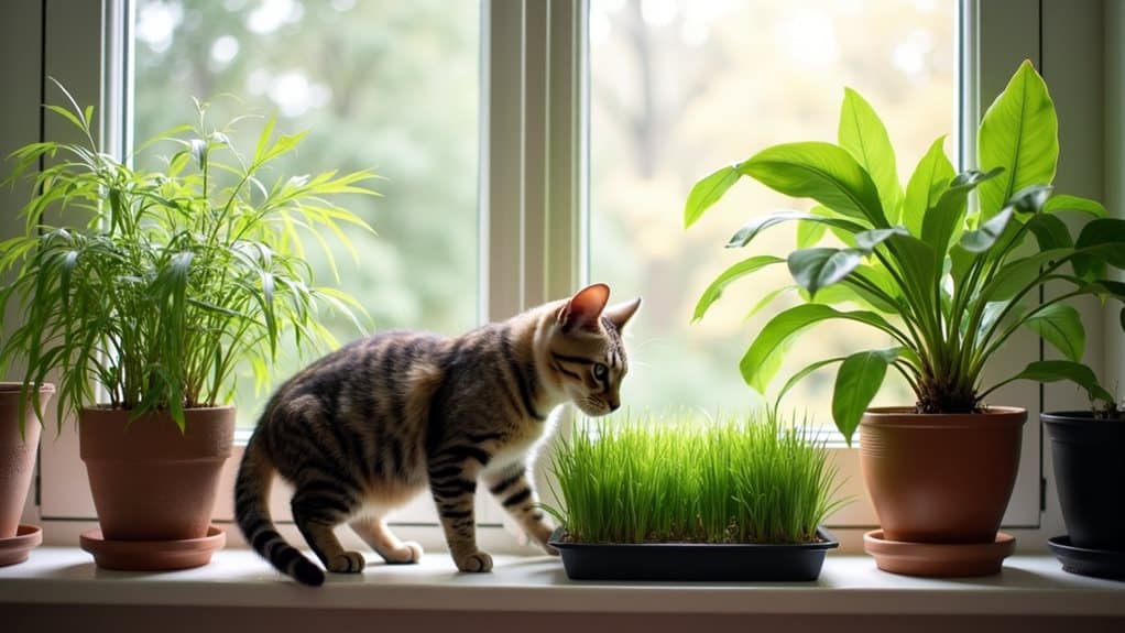 cats enjoy playful exploration