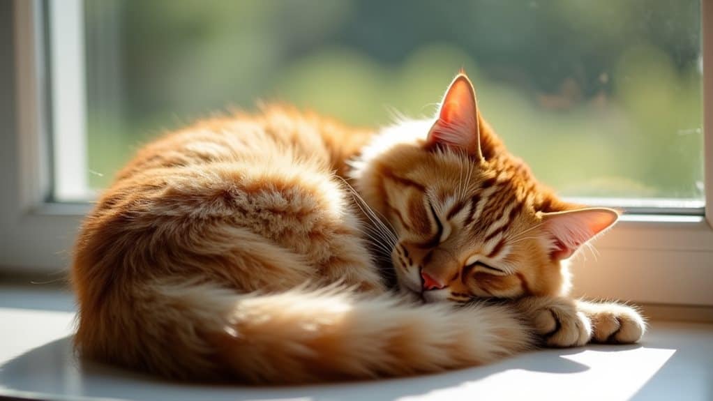 cats sleep extensively daily