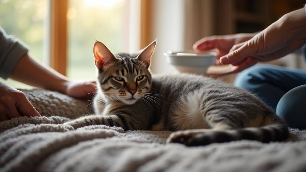 comfortable spaces for cats
