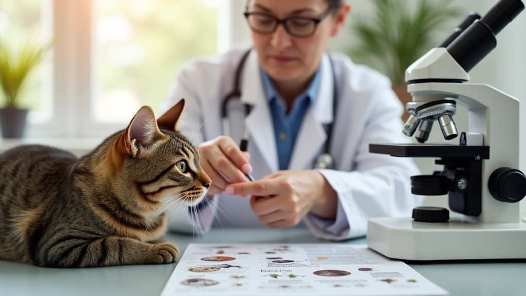 consult vet for parasites