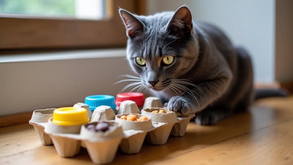 diy cat treat puzzle