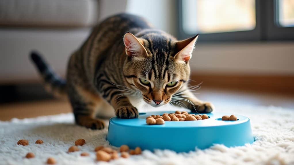 engaging cats through puzzles