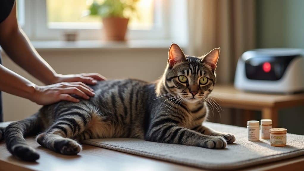 enhancing comfort for arthritic cats