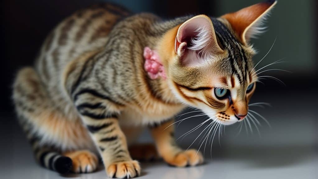 feline allergic dermatitis management