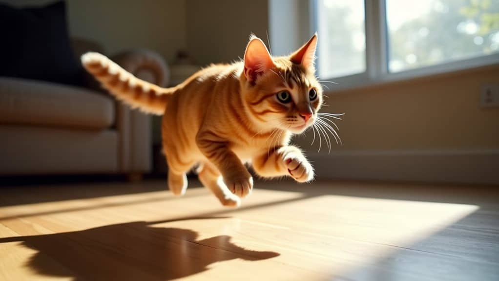 feline energy release bursts